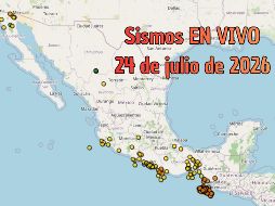 EN VIVO | Sismos en México | Viernes 24 de julio. ESPECIAL / SSN