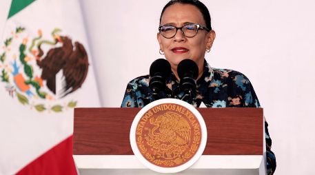 México permanece entre los países más peligrosos para ejercer el periodismo. En la fotografía, la secretaria de Gobernación, Rosa Icela Rodríguez. EFE/Presidencia de México