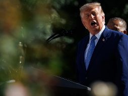El presidente estadounidense afirmó que ni Moscú ni Pekín están apoyando militarmente a Irán y destacó la relación que ambos mantienen con Estados Unidos. EFE/S. Corum