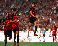 Los Xolos llegaron a 6 puntos y se pusieron en el primer lugar de la Liga MX. IMAGO7/D. Vega