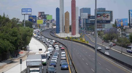 El programa Hoy No Circula se aplica de las 5:00 a las 22:00 horas en todas las alcaldías de la Ciudad de México y en tres zonas conurbadas del Estado de México. SUN/S. Cadena