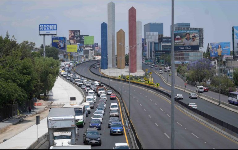 El programa Hoy No Circula se aplica de las 5:00 a las 22:00 horas en todas las alcaldías de la Ciudad de México y en tres zonas conurbadas del Estado de México. SUN/S. Cadena