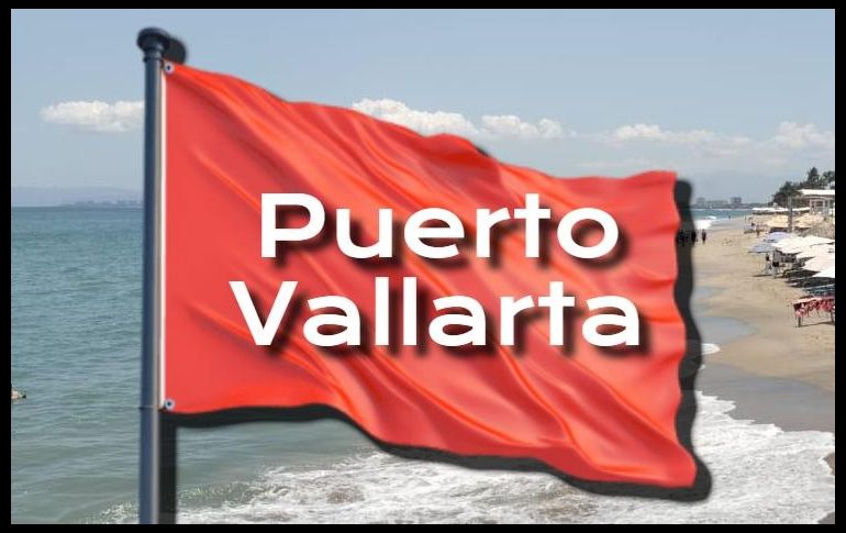 Si visitas las playas de Puerto Vallarta este fin de semana, procura estar atento a la identificación de las banderas puestas en Puerto Vallara, ESPECIAL / FACEBOOK Protección Civil y Bomberos Puerto Vallarta