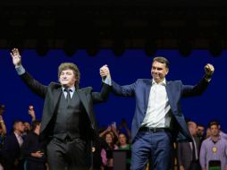 Bolsonaro hijo fue proclamado aspirante a la Presidencia por el Partido Liberal. EFE / Isaac Fontana