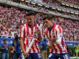 El Guadalajara venció 1-0 a los Bravos en el Estadio Akron gracias a una anotación agónica que llegó en los últimos minutos del encuentro. EL INFORMADOR/ A. NAVARRO.