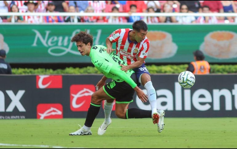 El Guadalajara venció 1-0 a los Bravos en el Estadio Akron gracias a una anotación agónica que llegó en los últimos minutos del encuentro. EL INFORMADOR/ A. NAVARRO.