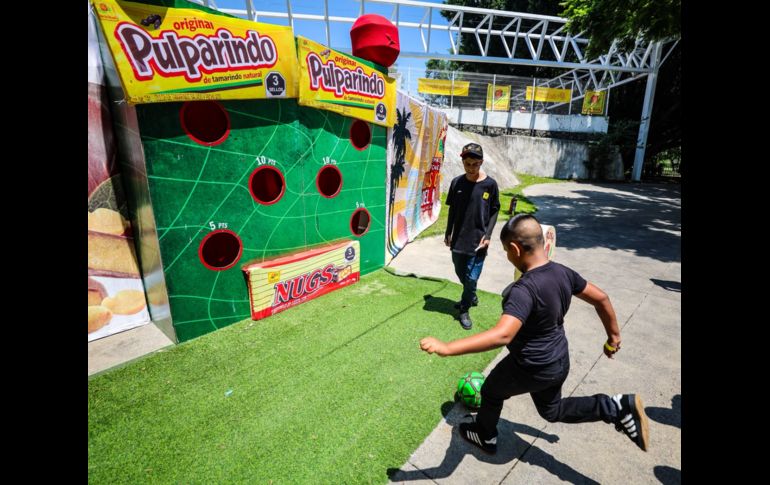 El Parque Ávila Camacho se llenó de dulces, juegos y convivencia familiar este sábado. EL INFORMADOR/A. Navarro