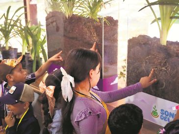 "Sonrisas en el campo". El espacio busca mostrar a los menores de edad la importancia de la industria agroalimentaria en nuestro Estado. ESPECIAL
