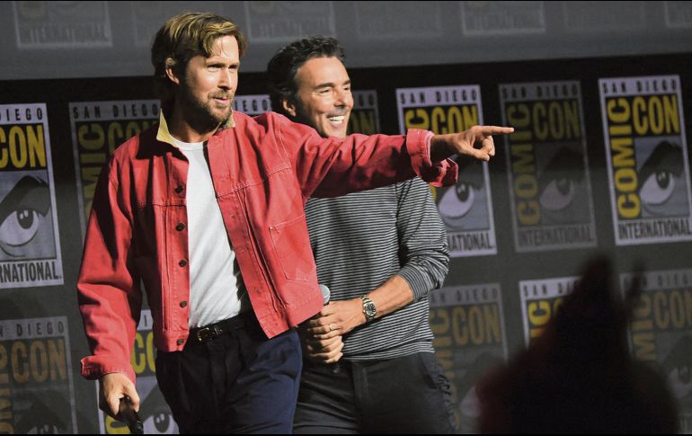 Ryan Gosling. El actor se convierte en Johnny Blaze, el nuevo “Ghost Rider” de Marvel, en una película dirigida por Shawn Levy que llegará en 2028. AFP