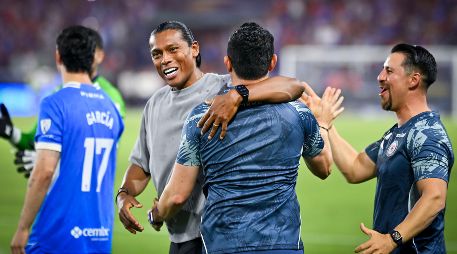 Joel Huiqui, director tecnico durante el partido correspondiente al Campeón de Campeones 2025-2026 de la Liga BBVA MX, entre los Diablos Rojos del Toluca y la Máquina Celeste del Cruz Azul, realizado en el Dignity Health Sports Park. Imago7