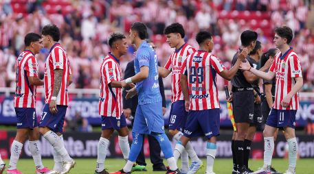 Zapopan, Jalisco, 25 de julio de 2026. , durante el partido correspondiente a la jornada 2 del torneo Apertura 2026 de la Liga BBVA MX, entre las Chivas Rayadas del Guadalajara y los Bravos de FC Juárez, realizado en el Estadio Akron. Imago7