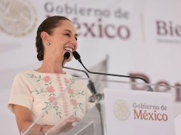 Claudia Sheinbaum señaló que prácticamente se han recuperado los empleos y servicios afectados por los fenómenos naturales. X /@Claudiashein