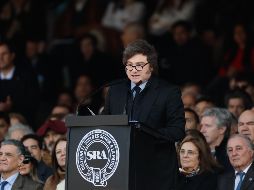 Javier Milei acusó a Brasil, México y al Partido Demócrata de financiar una supuesta campaña contra Argentina, sin presentar pruebas. EFE/ ARCHIVO.