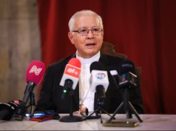 El Cardenal José Francisco Robles Ortega señaló que 30 templos de la Arquidiócesis de Guadalajara mantienen adeudos con el SIAPA y buscan acuerdos para liquidarlos. EL INFORMADOR/ J. ACOSTA.