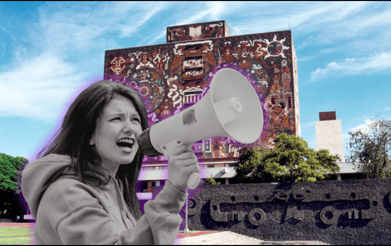 Tras la polémica por los resultados del examen de admisión, la UNAM detalla los siguientes pasos ante las protestas de aspirantes. SUN/ARCHIVO ESPECIAL/Canva