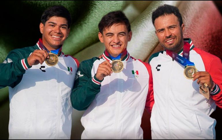 México abrió el ciclismo de pista con dos oros y dos platas, destacando la participación de atletas jaliscienses. X/ @conadeoficial.