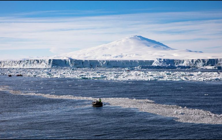 La liberación acelerada de mercurio en la Península Antártica tiene graves repercusiones para la biodiversidad local debido al proceso de biomagnificación. EFE/Wanru Zhang