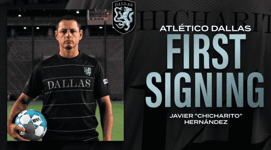 Con un marcado nombre y sabor hispano, se ha presentado oficialmente al Atlético Dallas, el nuevo equipo de Javier 
