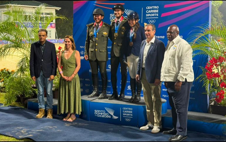 México hizo el 1-2 individual y conquistó el oro por equipos en el evento completo de equitación tras una sólida actuación en las tres pruebas. CORTESÍA.