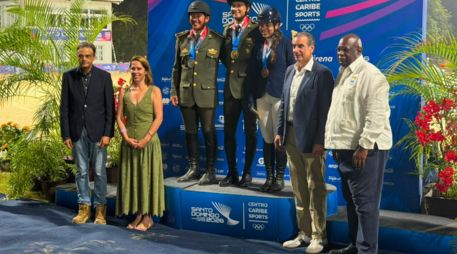México hizo el 1-2 individual y conquistó el oro por equipos en el evento completo de equitación tras una sólida actuación en las tres pruebas. CORTESÍA.