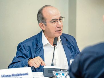 Felipe Calderón Hinojosa es uno de los exmandatarios firmantes y participantes dentro del Grupo IDEA.  ESPECIAL