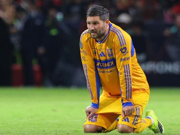 André-Pierre Gignac reapareció en las canchas de Monterrey vistiendo la camiseta de URBAN 202 tras concluir su etapa con Tigres. Imago7 / ARCHIVO