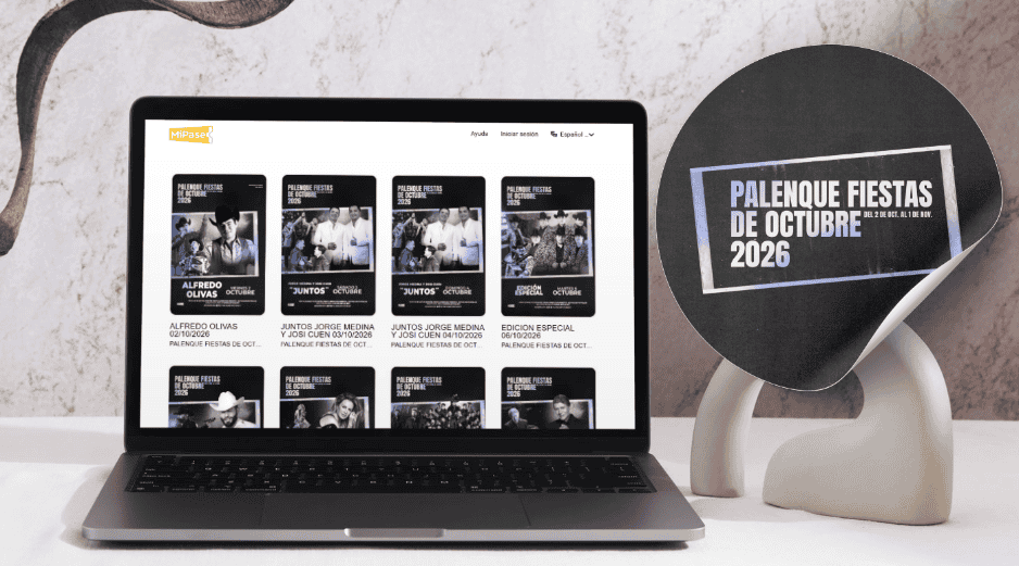 Inicia la venta de boletos para el Palenque Fiestas de Octubre 2026. Descubre el enlace oficial, los artistas confirmados y los puntos de venta físicos para no perderte esta gran celebración en Jalisco. ESPECIAL/ Canva/ Facebook/ Palenque Fiestas Octubre