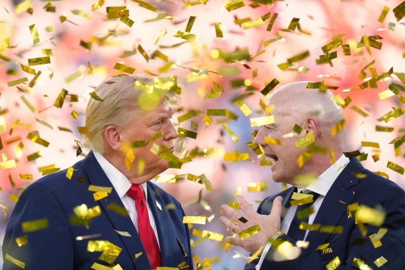 El congresista demócrata Jamie Raskin solicitó a la FIFA que entregue todos los documentos que tengan relación con la conexión entre el presidente de EU, Donald Trump y la FIFA. AP / ARCHIVO
