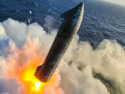 El test también puso en órbita veinte satélites V3. EFE / SPACEX