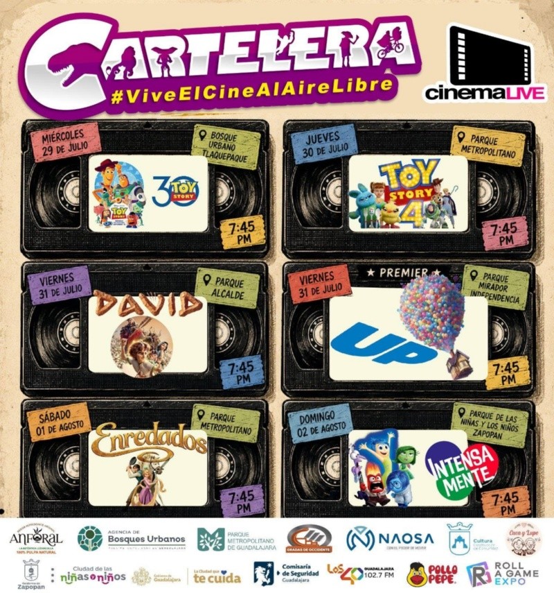 CORTESÍA/ Facebook/ Cinema Live Guadalajara.