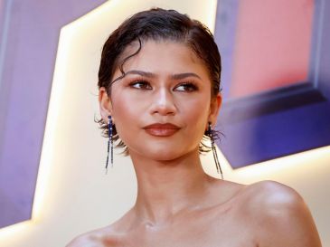 La actriz Zendaya durante la presentación en Madrid de la película 