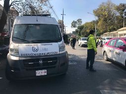 Un camión tipo torton se quedó sin frenos en la Calzada Ermita Iztapalapa, CDMX. SUN/ARCHIVO