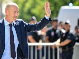 El debut oficial de Zinedine Zidane será en septiembre frente a Turquía, en la Liga de Naciones. LOU BENOIST / AFP