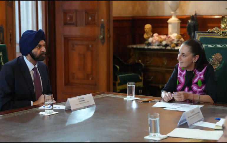 Claudia Sheinbaum destacó el interés del Banco Mundial por participar en el Plan México y fortalecer el desarrollo económico del país. X/@Claudiashein.