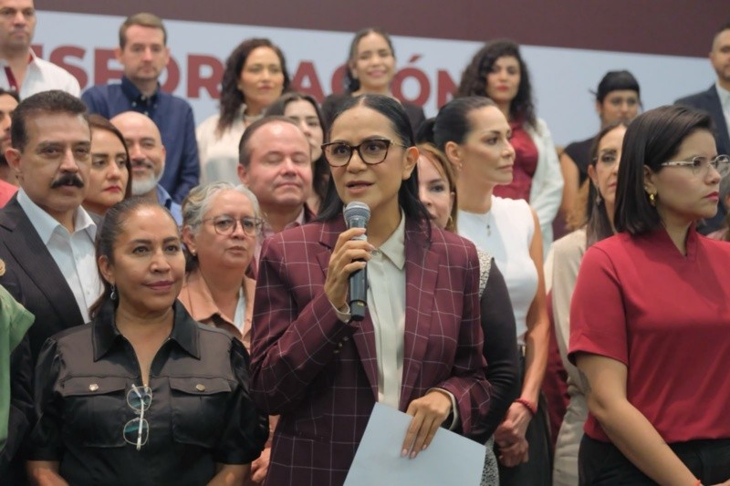 Ariadna Montiel Reyes, presidenta nacional de Morena. ESPECIAL