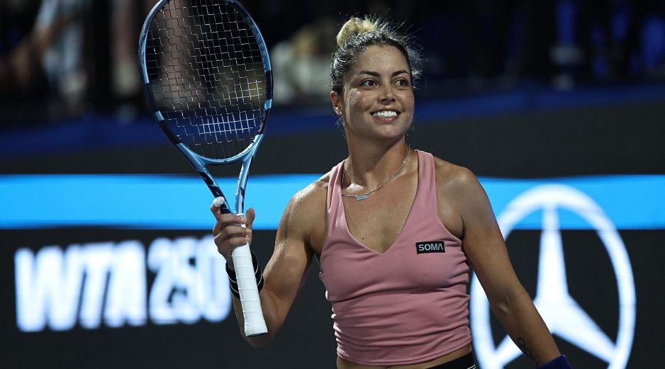 Renata Zarazúa mantiene su gran momento en Memphis y avanza a cuartos de final tras vencer a Tatjana Maria en sets corridos. AFP.