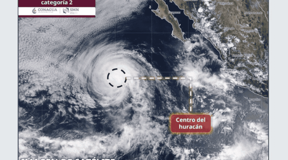 Antes de comenzar a alejarse del país, Genevieve favoreció lluvias y chubascos en varios Estados del Pacífico mexicano. CONAGUA