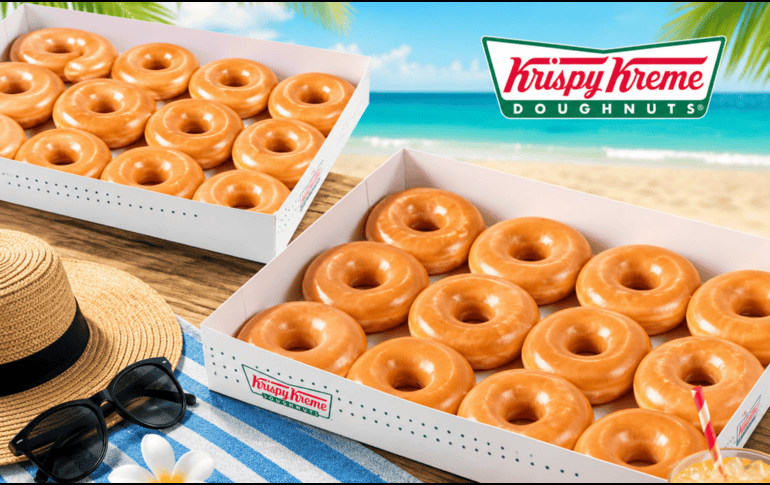 No dejes pasar esta magnífica oportunidad de celebrar la temporada de verano de una manera deliciosa y sumamente creativa. Krispy Kreme México / IA