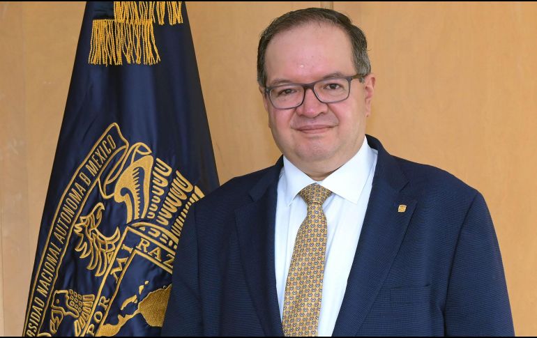 Leonardo Lomelí Vanegas, rector de la Universidad Nacional Autónoma de México. ESPECIAL