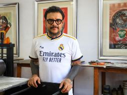 Simón Cruz. El artista prepara la inauguración de su nueva muestra, en el taller Guacha Bato. EL INFORMADOR/J. Acosta