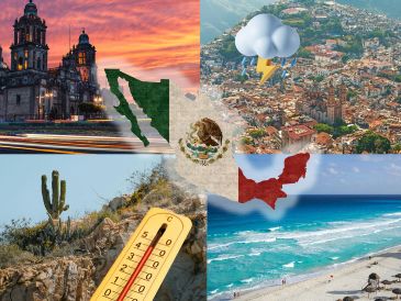 Mientras continúan las lluvias en buena parte del territorio nacional, el ambiente seguirá de caluroso a muy caluroso, especialmente en el norte del país. ESPECIAL / CANVA