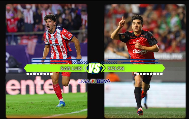 El encuentro entre Atlético de San Luis y Xolos de Tijuana, correspondiente a la J3, se disputará este viernes 31 de julio. ESPECIAL / IMAGO7 y CANVA