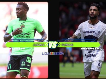 Juárez necesita hacerse fuerte en casa para abandonar los últimos puestos de la clasificación después de un complicado inicio de torneo. En contraste, Pumas tratará de enlazar victorias consecutivas por primera vez en el certamen. ESPECIAL / IMAGO7 y CANVA