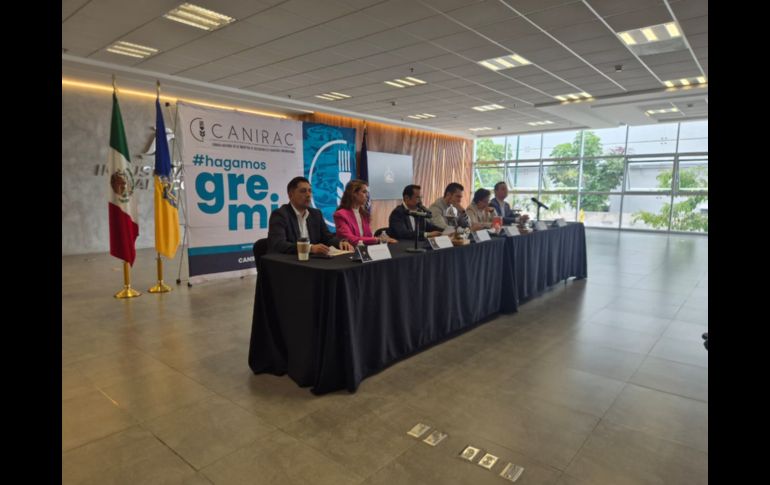 La Canirac Jalisco y la Secretaría de Turismo presentaron hoy el proyecto La Sazón y brindaron pormenores del Summit 2026. EL INFORMADOR/J. Velazco