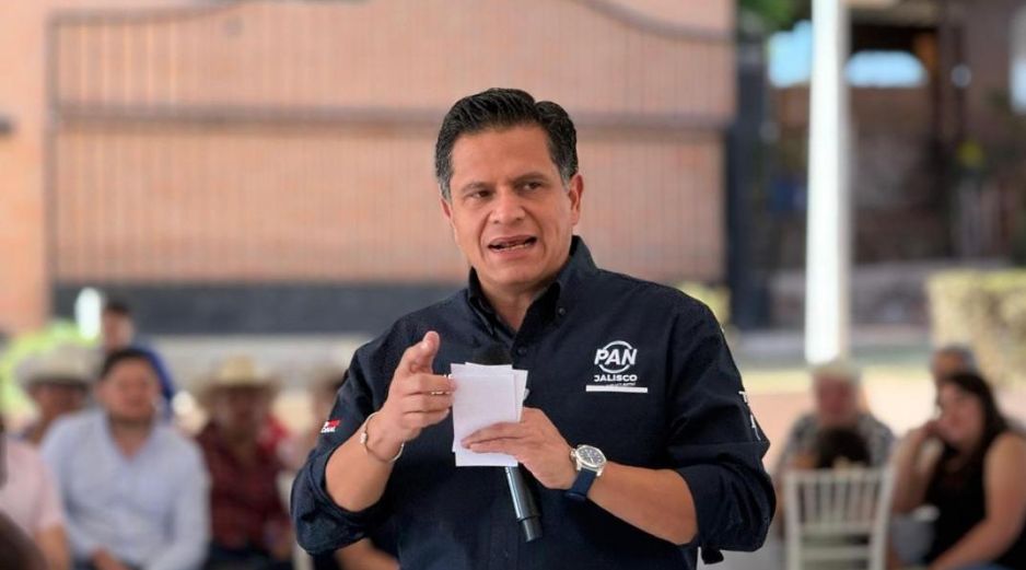 Juan Pablo Colín, presidente del PAN Jalisco. ESPECIAL