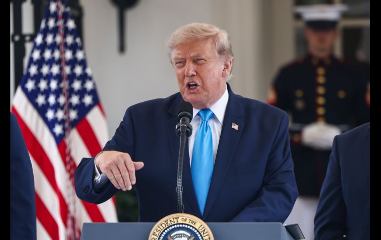 Trump aseguró que el acuerdo permitirá que Gaza quede bajo el control de 