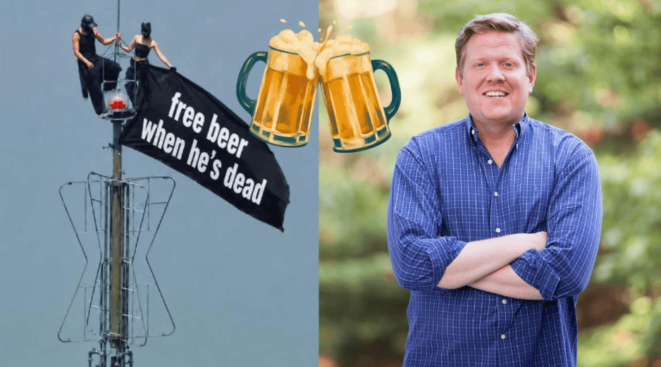 En julio de 2026, el Departamento de Ingresos de Wisconsin anunció que revocaría los permisos de su compañía, incluidos los permisos de cervecero y un permiso de almacén de bebidas alcohólicas debido a los mensajes contra el mandatario estadounidense. INSTAGRAM/@mbcbrews ESPECIAL CANVA