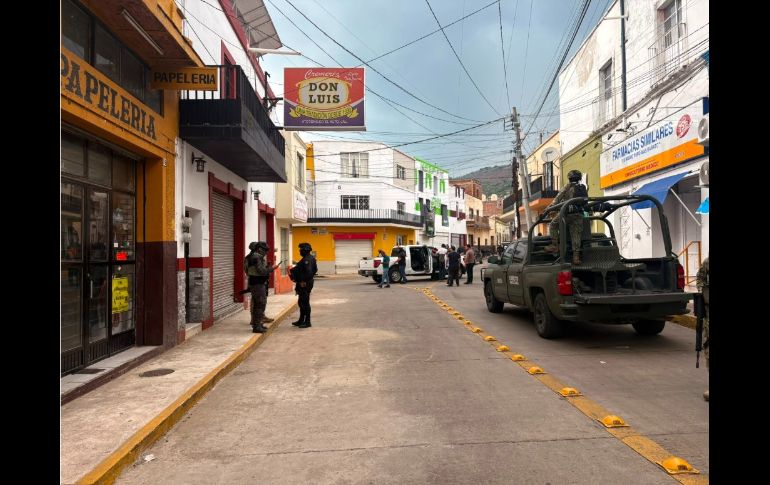 Las calles de Atotonilco, donde ocurrió el arresto del 