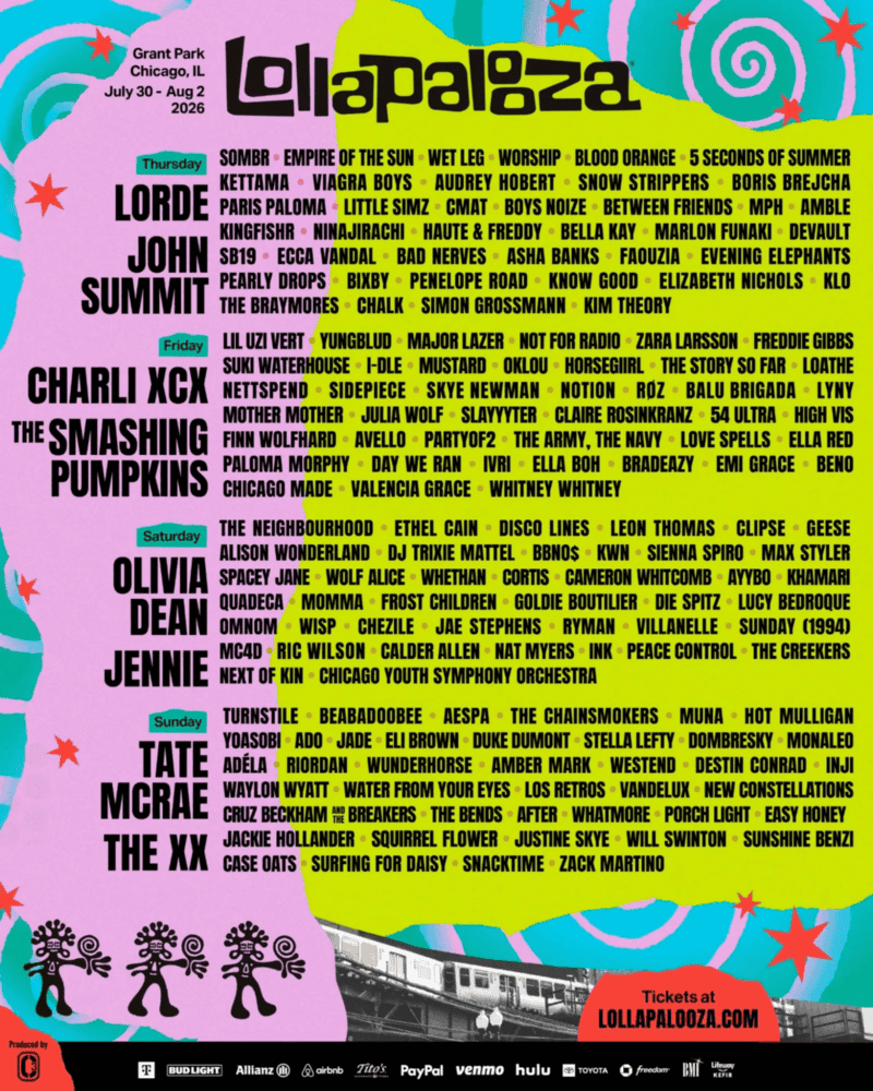 Lollapalooza&nbsp;
