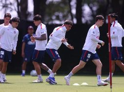 Entrenamiento de Chivas previo al juego contra Puebla. X/Chivas